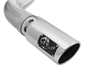 Afe - Advance Flow Engineering - 49-03106-P | AFE Power Atlas 4 IN Aluminized Steel DPF-Back Exhaust System w/ Polished Tip (2018-2020 F150 Pickup V6-3.0L td) - Image 4