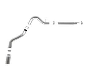 Afe - Advance Flow Engineering - 49-03106-P | AFE Power Atlas 4 IN Aluminized Steel DPF-Back Exhaust System w/ Polished Tip (2018-2020 F150 Pickup V6-3.0L td) - Image 2