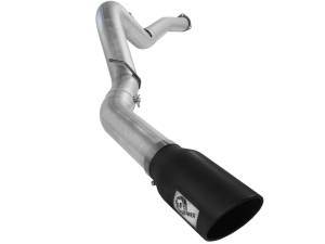 Afe - Advance Flow Engineering - 49-04040-B | AFE Power ATLAS 5 IN Aluminized Steel DPF-Back Exhaust System w/Black Tip (2007-2010 Silverado, Sierra 2500 HD, 3500 HD V8-6.6L td) - Image 2