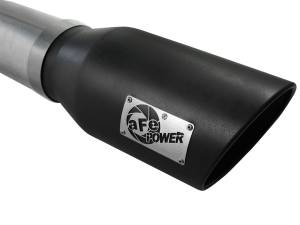 Afe - Advance Flow Engineering - 49-04040-B | AFE Power ATLAS 5 IN Aluminized Steel DPF-Back Exhaust System w/Black Tip (2007-2010 Silverado, Sierra 2500 HD, 3500 HD V8-6.6L td) - Image 4