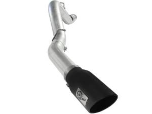 Afe - Advance Flow Engineering - 49-04041-B | AFE Power ATLAS 5 IN Aluminized Steel DPF-Back Exhaust System w/Black Tip (2011-2016 Silverado, Sierra 2500 HD, 3500 HD V8-6.6L td) - Image 2