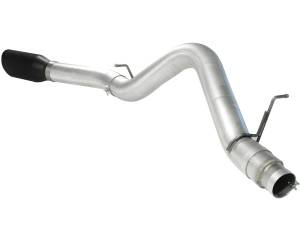 Afe - Advance Flow Engineering - 49-04041-B | AFE Power ATLAS 5 IN Aluminized Steel DPF-Back Exhaust System w/Black Tip (2011-2016 Silverado, Sierra 2500 HD, 3500 HD V8-6.6L td) - Image 3