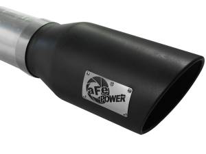 Afe - Advance Flow Engineering - 49-04041-B | AFE Power ATLAS 5 IN Aluminized Steel DPF-Back Exhaust System w/Black Tip (2011-2016 Silverado, Sierra 2500 HD, 3500 HD V8-6.6L td) - Image 4