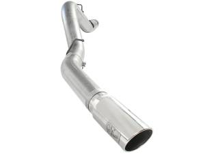 Afe - Advance Flow Engineering - 49-04041-P | AFE Power ATLAS 5 IN Aluminized Steel DPF-Back Exhaust System w/Polished Tip (2011-2016 Silverado, Sierra 2500 HD, 3500 HD V8-6.6L td) - Image 3