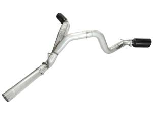 Afe - Advance Flow Engineering - 49-04043-B | AFE Power ATLAS 4 IN Aluminized Steel DPF-Back Exhaust System w/Black Tip (2011-2016 Silverado, Sierra 2500 HD, 3500 HD V8-6.6L td) - Image 2