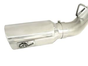 Afe - Advance Flow Engineering - 49-04043-P | AFE Power ATLAS 4 IN Aluminized Steel DPF-Back Exhaust System w/Polished Tip (2011-2016 Silverado, Sierra 2500 HD, 3500 HD V8-6.6L td) - Image 5