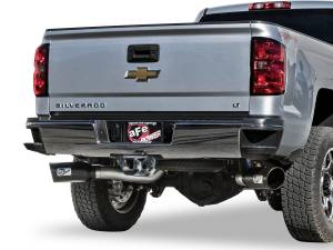 Afe - Advance Flow Engineering - 49-04080-B | AFE Power ATLAS 4 IN Aluminized Steel DPF-Back Exhaust System w/Black Tip (2016-2016 Silverado, Sierra 2500 HD, 3500 HD V8-6.6L td) - Image 9