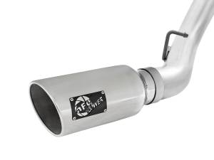 Afe - Advance Flow Engineering - 49-04080-P | AFE Power ATLAS 4 IN Aluminized Steel DPF-Back Exhaust System w/Polished Tip (2016-2016 Silverado, Sierra 2500 HD, 3500 HD V8-6.6L td) - Image 7