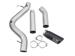Afe - Advance Flow Engineering - 49-04081-B | AFE Power ATLAS 5 IN Aluminized Steel DPF-Back Exhaust System w/Black Tip (2016-2016 Silverado, Sierra 2500 HD, 3500 HD V8-6.6L td) - Image 3