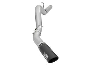 Afe - Advance Flow Engineering - 49-04081-B | AFE Power ATLAS 5 IN Aluminized Steel DPF-Back Exhaust System w/Black Tip (2016-2016 Silverado, Sierra 2500 HD, 3500 HD V8-6.6L td) - Image 4