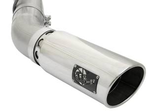 Afe - Advance Flow Engineering - 49-04085-P | AFE Power ATLAS 4 IN Aluminized Steel DPF-Back Exhaust System w/ Polished Tip (2017-2019 Silverado, Sierra 2500 HD, 3500 HD V8-6.6L td) - Image 6