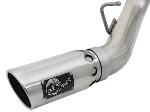 Afe - Advance Flow Engineering - 49-04086-P | AFE Power ATLAS 4 IN Aluminized Steel DPF-Back Exhaust System w/ Polished Tip (2017-2019 Silverado, Sierra 2500 HD, 3500 HD V8-6.6L td) - Image 5