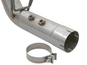 Afe - Advance Flow Engineering - 49-04086-P | AFE Power ATLAS 4 IN Aluminized Steel DPF-Back Exhaust System w/ Polished Tip (2017-2019 Silverado, Sierra 2500 HD, 3500 HD V8-6.6L td) - Image 6