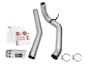 Afe - Advance Flow Engineering - 49-06113-P | AFE Power ATLAS 4 IN Aluminized Steel DPF-Back Exhaust System w/ Polished Tip (2016-2019 Titan XD V8-5.0L td) - Image 4