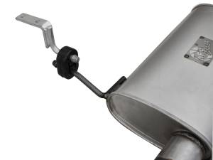 Afe - Advance Flow Engineering - 49-08040 | AFE Power Scorpion 2-1/2 IN Aluminized Steel Cat-Back Hi-Tuck Exhaust System (2007-2018 Wrangler JK V6-3.6L/3.8L) - Image 6