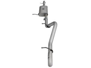 Afe - Advance Flow Engineering - 49-08040 | AFE Power Scorpion 2-1/2 IN Aluminized Steel Cat-Back Hi-Tuck Exhaust System (2007-2018 Wrangler JK V6-3.6L/3.8L) - Image 3