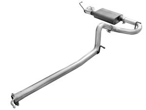 Afe - Advance Flow Engineering - 49-08043 | AFE Power Scorpion 2-1/2 IN Aluminized Steel Cat-Back Hi-Tuck Exhaust System (2007-2018 Wrangler JK V6-3.6L/3.8L) - Image 3