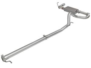 Afe - Advance Flow Engineering - 49-08044-1P | AFE Power Scorpion 2-1/2 IN Aluminized Steel Cat-Back Exhaust System w/ Polished Tip (2007-2018 Wrangler JK V6-3.6L/3.8L) - Image 4