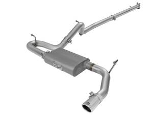 Afe - Advance Flow Engineering - 49-08044-1P | AFE Power Scorpion 2-1/2 IN Aluminized Steel Cat-Back Exhaust System w/ Polished Tip (2007-2018 Wrangler JK V6-3.6L/3.8L) - Image 3