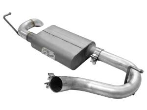 Afe - Advance Flow Engineering - 49-08046 | AFE Power Scorpion 2-1/2 IN Aluminized Steel Axle-Back Hi-Tuck Exhaust System (2007-2018 Wrangler JK V6-3.6L/3.8L) - Image 3