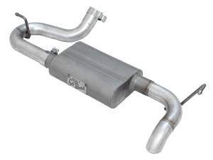 Afe - Advance Flow Engineering - 49-08046 | AFE Power Scorpion 2-1/2 IN Aluminized Steel Axle-Back Hi-Tuck Exhaust System (2007-2018 Wrangler JK V6-3.6L/3.8L) - Image 2