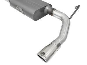 Afe - Advance Flow Engineering - 49-08047-P | AFE Power Scorpion 2-1/2 IN Aluminized Steel Axle-Back Exhaust System w/ Polished Tip (2007-2018 Wrangler JK V6-3.6L/3.8L) - Image 4