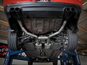 Afe - Advance Flow Engineering - 49-32067-B | AFE Power MACH Force-Xp 2-1/2 IN 304 Stainless Steel Cat-Back Exhaust System w/ Black Tips (2015-2023 Challenger V6-3.6L) - Image 7