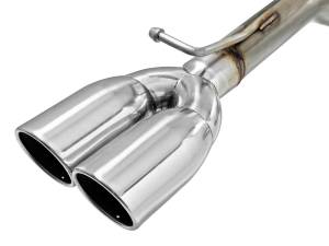 Afe - Advance Flow Engineering - 49-32067-P | AFE Power MACH Force-Xp 2-1/2 IN 304 Stainless Steel Cat-Back Exhaust w/ Polished Tips (2015-2023 Challenger V6-3.6L) - Image 3