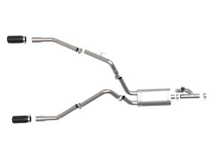 Afe - Advance Flow Engineering - 49-32083-B | AFE Power Gemini XV 3 IN 304 Stainless Steel Cat-Back Exhaust System w/ Cut-Out Black (2009-2024 Ram 1500 Pickup V8-5.7L) - Image 2