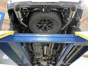 Afe - Advance Flow Engineering - 49-32084-P | AFE Power Vulcan Series 3 IN 304 Stainless Steel Cat-Back Exhaust System w/Polished Tip (2021-2024 1500 TRX V8-6.2L sc) - Image 4