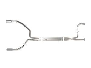 Afe - Advance Flow Engineering - 49-32084-P | AFE Power Vulcan Series 3 IN 304 Stainless Steel Cat-Back Exhaust System w/Polished Tip (2021-2024 1500 TRX V8-6.2L sc) - Image 2