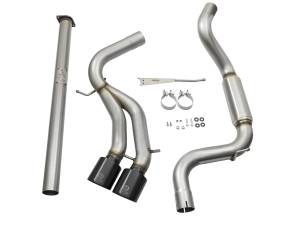 Afe - Advance Flow Engineering - 49-33083-B | AFE Power Takeda 3 IN 304 Stainless Steel Cat-Back Exhaust System w/Black Tip (2013-2018 Focus ST L4-2.0L t) - Image 3