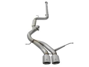Afe - Advance Flow Engineering - 49-33083-P | AFE Power Takeda 3 IN 304 Stainless Steel Cat-Back Exhaust System w/Polished Tip (2013-2018 Focus ST L4-2.0L t) - Image 2
