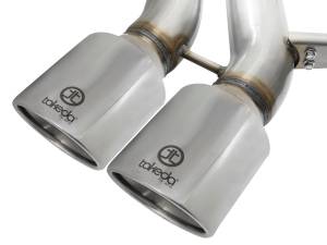 Afe - Advance Flow Engineering - 49-33083-P | AFE Power Takeda 3 IN 304 Stainless Steel Cat-Back Exhaust System w/Polished Tip (2013-2018 Focus ST L4-2.0L t) - Image 7