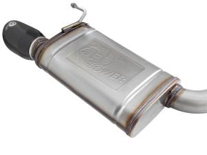 Afe - Advance Flow Engineering - 49-33084-B | AFE Power MACH Force-Xp 3 IN to 2-1/2 IN Stainless Steel Cat-Back Exhaust w/ Black Tip (2015-2021 Mustang L4-2.3L t) - Image 5