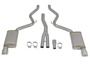Afe - Advance Flow Engineering - 49-33084-P | AFE Power MACH Force-Xp 3 to 2-1/2 IN Stainless Steel Cat-Back Exhaust Sys w/Polished Tip (2015-2021 Mustang L4-2.3L t) - Image 2