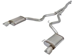 Afe - Advance Flow Engineering - 49-33084-P | AFE Power MACH Force-Xp 3 to 2-1/2 IN Stainless Steel Cat-Back Exhaust Sys w/Polished Tip (2015-2021 Mustang L4-2.3L t) - Image 3