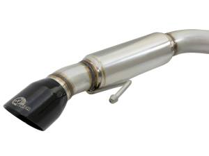 Afe - Advance Flow Engineering - 49-33088-B | AFE Power MACH Force-Xp 304 Stainless Steel Cat-Back Exhaust System w/ Muffler Black Tip (2015-2017 Mustang V8-5.0L/V6-3.7L) - Image 6