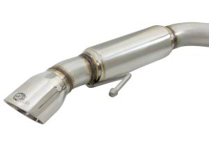 Afe - Advance Flow Engineering - 49-33088-P | AFE Power MACH Force-Xp 304 Stainless Steel Cat-Back Exhaust System w Muffler Polished Tip (2015-2017 Mustang V8-5.0L/V6-3.7L) - Image 6