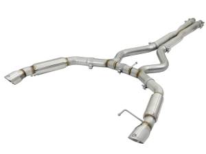 Afe - Advance Flow Engineering - 49-33088-P | AFE Power MACH Force-Xp 304 Stainless Steel Cat-Back Exhaust System w Muffler Polished Tip (2015-2017 Mustang V8-5.0L/V6-3.7L) - Image 3