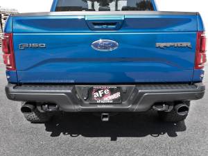 Afe - Advance Flow Engineering - 49-33094-B | AFE Power Rebel Series Cat-Back Exhaust System w/ Black Tip (2017-2019 F150 Pickup V6-3.5L tt) - Image 8