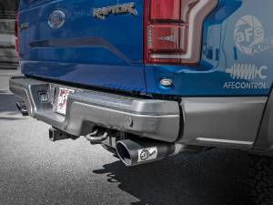 Afe - Advance Flow Engineering - 49-33094-B | AFE Power Rebel Series Cat-Back Exhaust System w/ Black Tip (2017-2019 F150 Pickup V6-3.5L tt) - Image 9