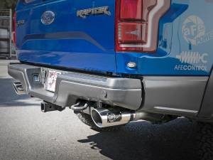 Afe - Advance Flow Engineering - 49-33094-P | AFE Power Rebel Series Cat-Back Exhaust System w/ Polished Tip (2017-2019 F150 Pickup V6-3.5L tt) - Image 9