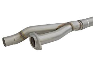 Afe - Advance Flow Engineering - 49-33095-P | AFE Power MACH Force-Xp 3 IN 304 Stainless Cat-Back Hi-Tuck Exhaust System w/ Polished Tip (2017-2019 F150 Pickup V6-3.5L tt) - Image 4