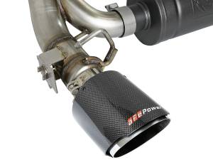 Afe - Advance Flow Engineering - 49-33103-C | AFE Power Takeda 3 IN 304 Stainless Steel Cat-Back Exhaust System w/ Carbon Fiber Tip (2016-2018 Focus RS L4-2.3L t) - Image 5