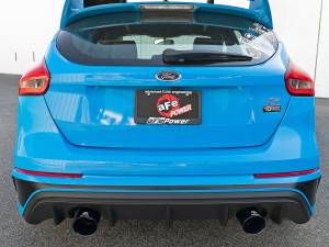 Afe - Advance Flow Engineering - 49-33104-B | AFE Power Takeda 3 IN 304 Stainless Steel Axle-Back Exhaust System w/ Black Tip (2016-2018 Focus RS L4-2.3L t) - Image 6