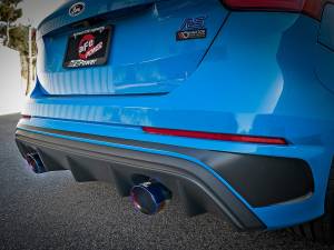 Afe - Advance Flow Engineering - 49-33104-L | AFE Power Takeda 3 IN 304 Stainless Steel Axle-Back Exhaust System w/ Blue Flame Tip (2016-2018 Focus RS L4-2.3L t) - Image 6