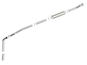 Afe - Advance Flow Engineering - 49-33112-P | AFE Power Vulcan Series 3-1/2 IN 304 Stainless Steel Cat-Back Exhaust System Polished (2015-2019 Transit V6-3.5L tt) - Image 2