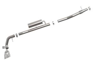 Afe - Advance Flow Engineering - 49-33119-P | AFE Power Rebel Series 3 IN 304 Stainless Steel Cat-Back Exhaust System w/ Polished Tips (2019-2023 Ranger L4-2.3L t) - Image 2