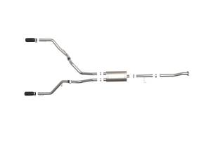 Afe - Advance Flow Engineering - 49-33130-B | AFE Power Vulcan Series 3 IN 304 Stainless Steel Cat-Back Exhaust System w/Black Tip (2015-2020 F150 Pickup V8-5.0L) - Image 2